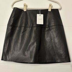 Ted Baker Pleather Leather Skirt NWT